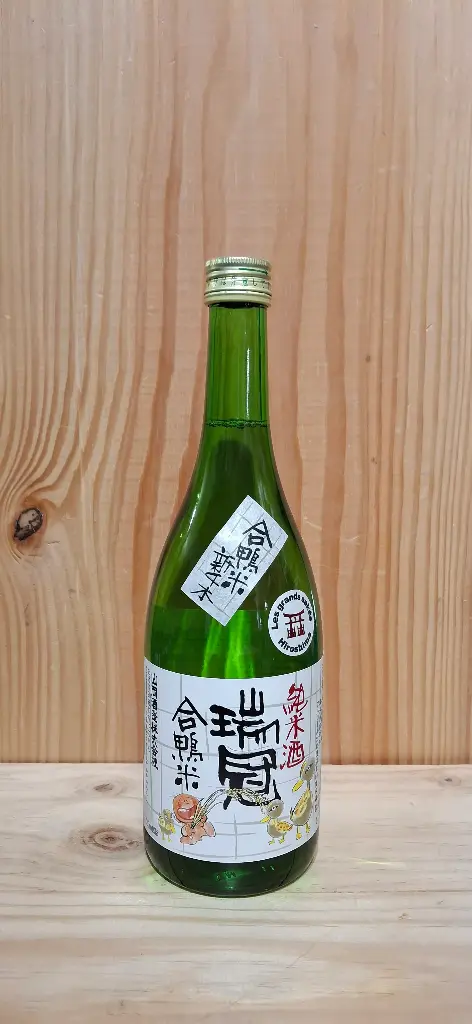 Saké Zuikan Junmai Aigamo 15,8° 72cl