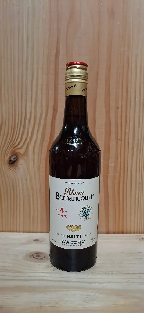 Barbancourt 4 ans 40% 70cl
