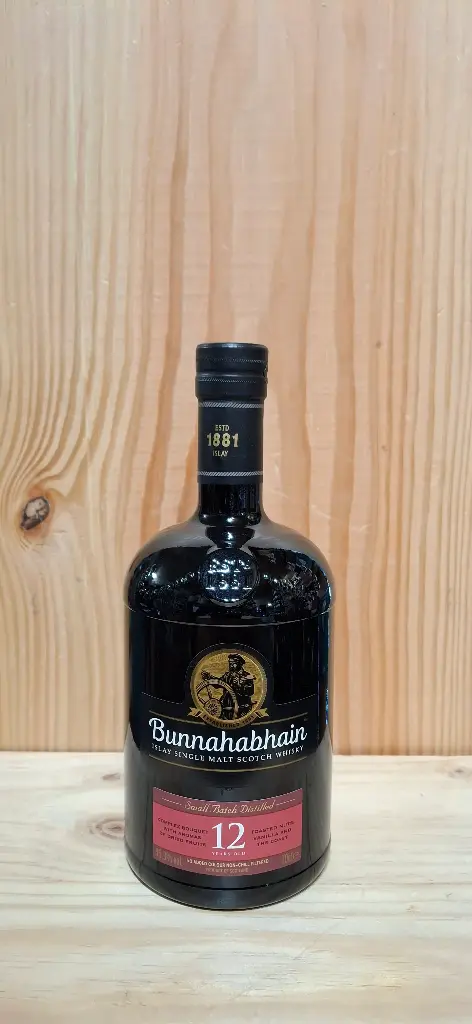 Bunnahabhain 12 ans 46.3% 70cl